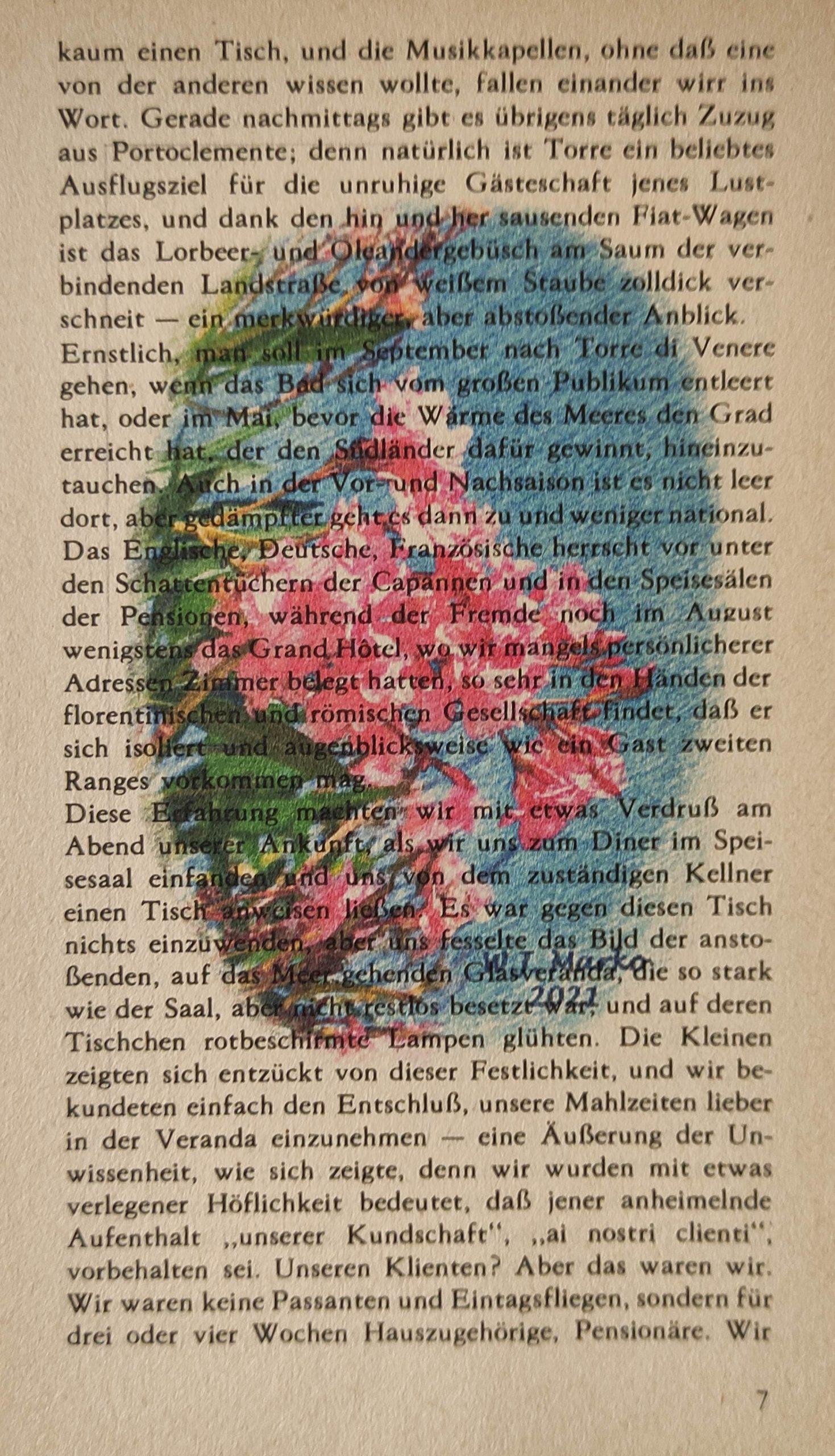 Blumenliteratur PaintLitArt