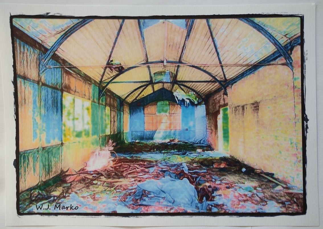 Beelitz Aquarelldruck